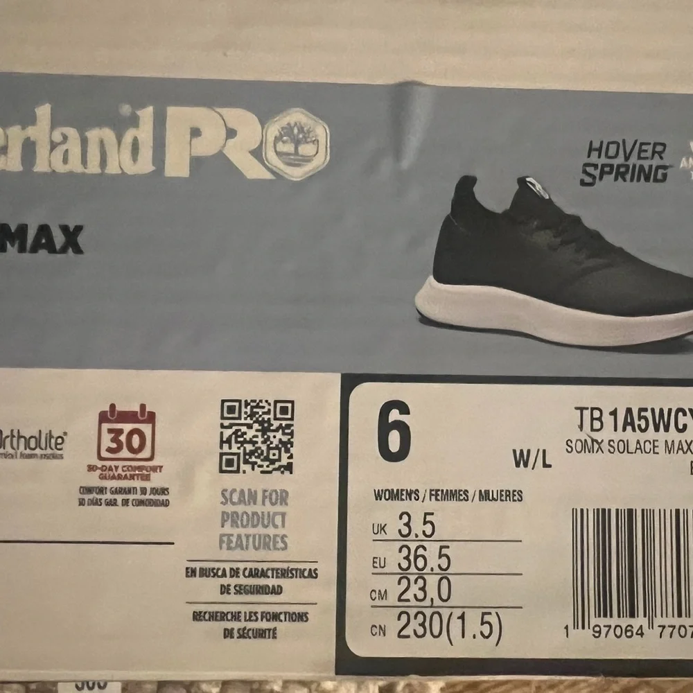 NIB Women’s Timberland Pro Solace Max